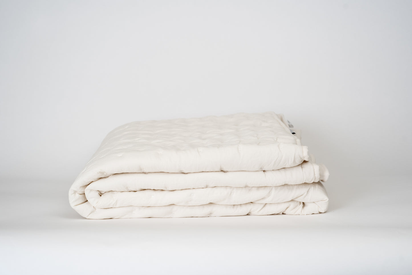 Quilt Set Ultra Soft Microfiber Stone-Washed Lightweight All Season - white