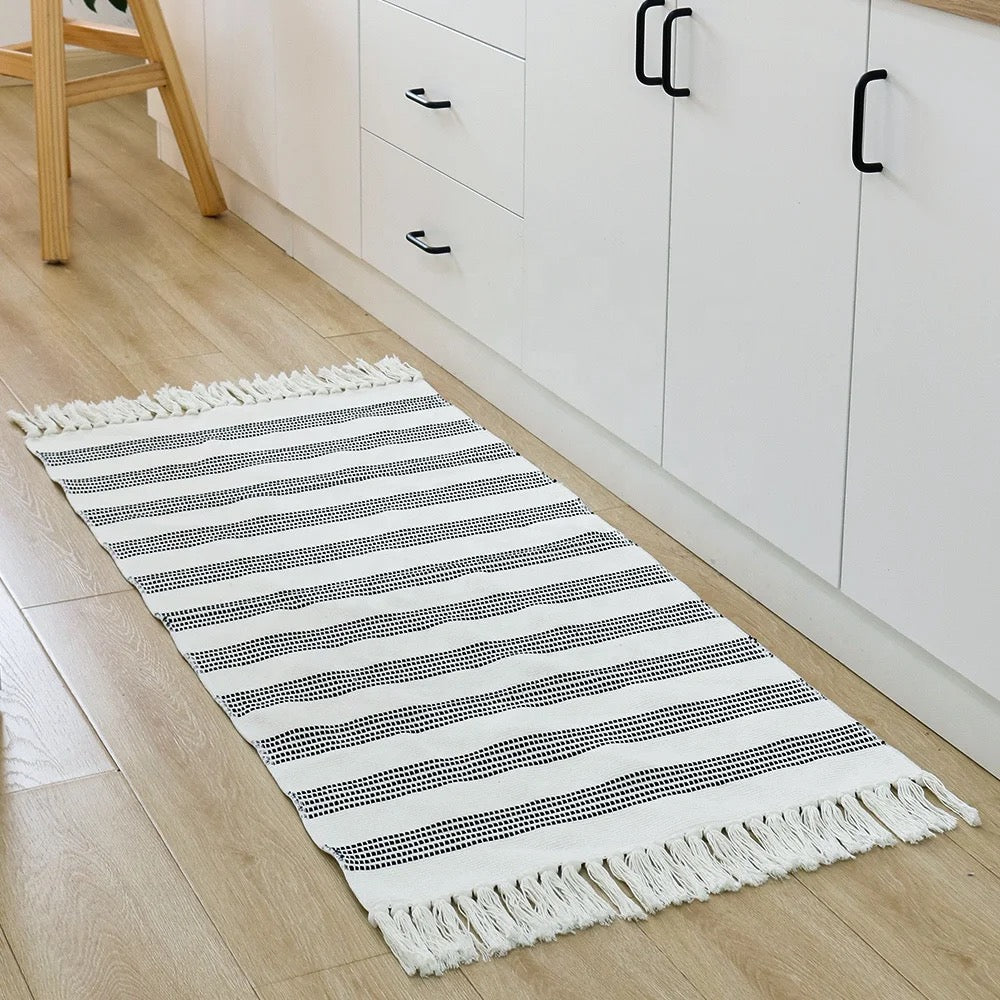 Tassel Stripe Haven Rug