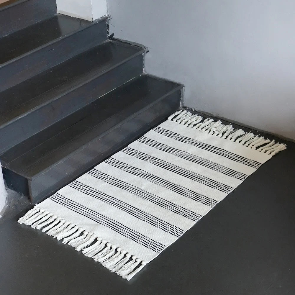 Tassel Stripe Haven Rug