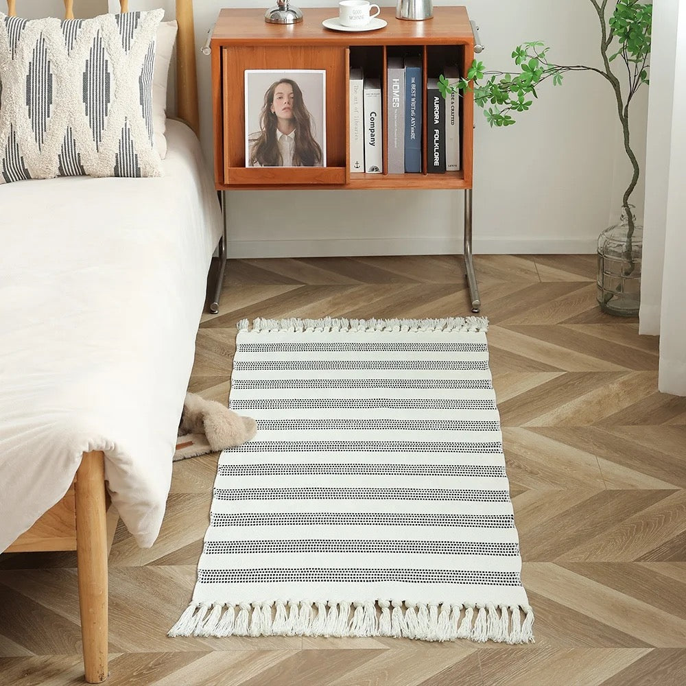 Tassel Stripe Haven Rug