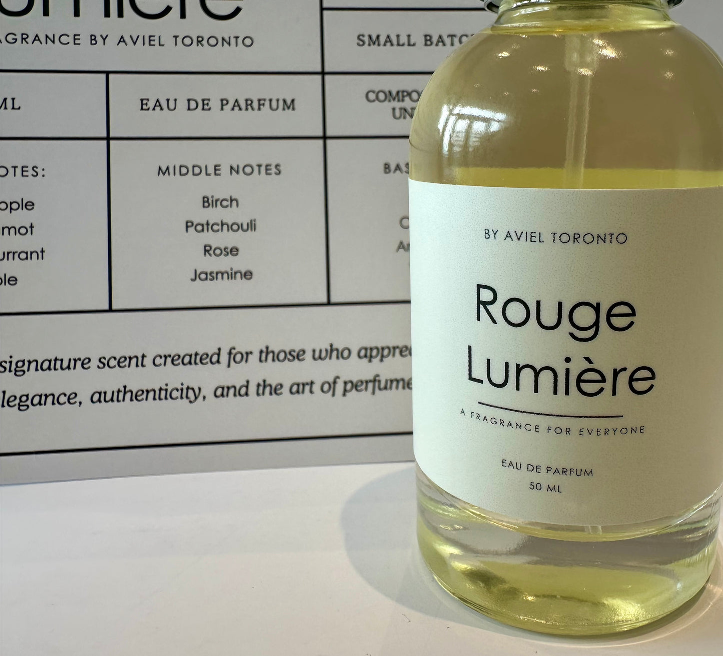 ROUGE LUMIÈRE Inspired by: Baccarat Rouge 540 (Unisex) made in Canada