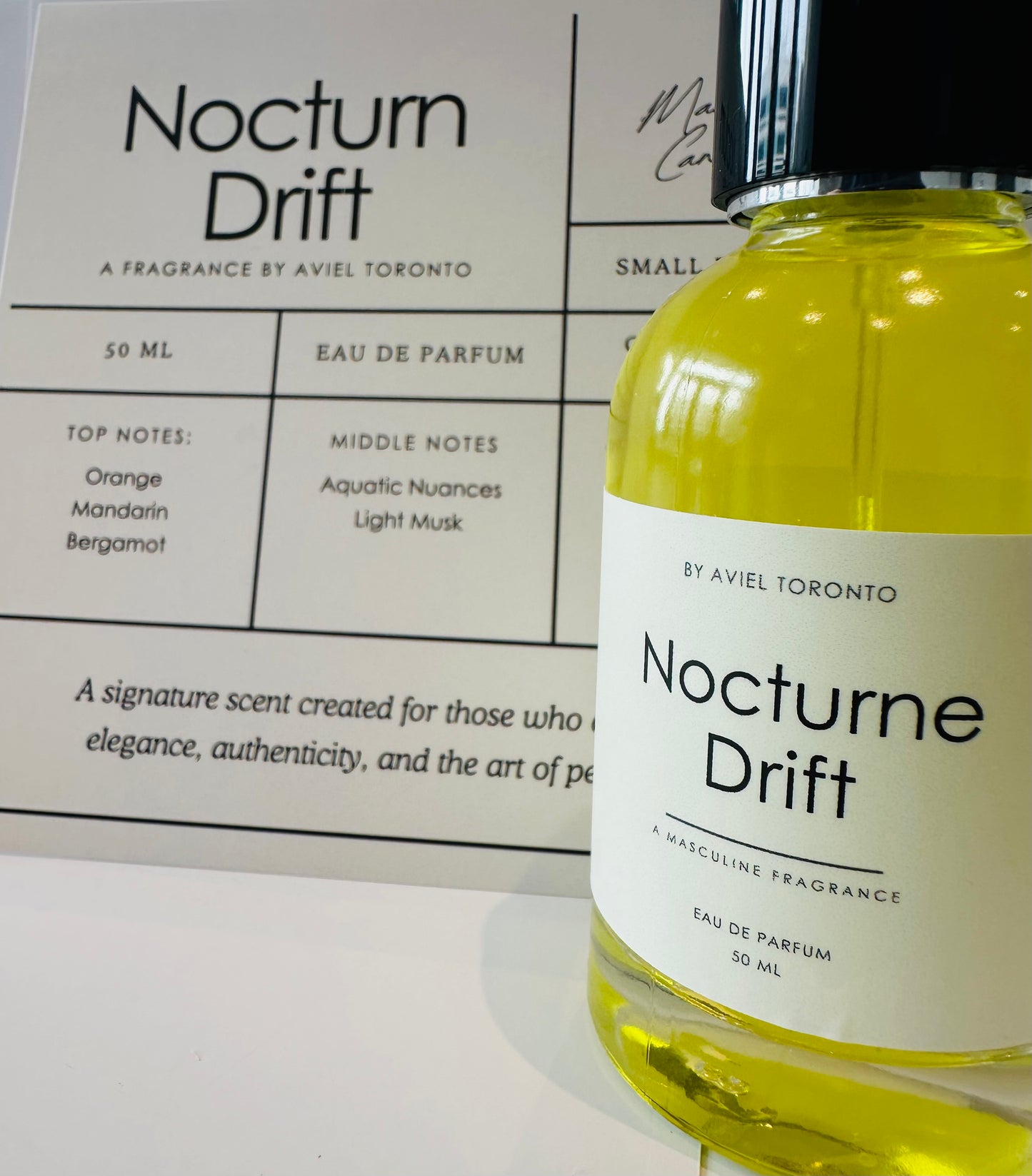 NOCTURNE DRIFT Inspired by: Afternoon Swim by Louis Vuitton (Men) Made in Canada
