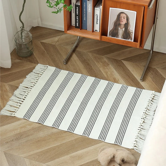Tassel Stripe Haven Rug