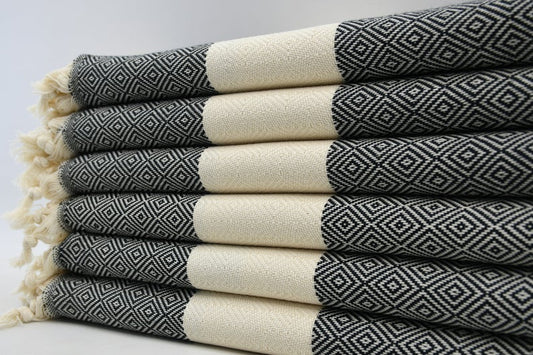 Turkish Hand Towel,20"x36",Diamond Design Towel   50x90 cm